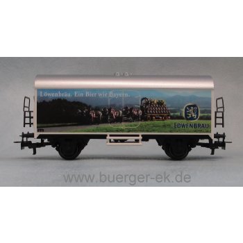 Löwenbräu Ein Bier wie Bayern (Abbildung Brauereigespann)