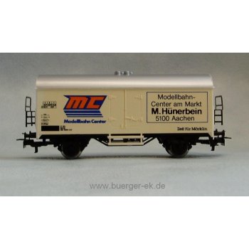 MC - Modellbahn-Center am Markt M.Hünerbein, (Achtung: Wagen mit unterschiedlicher weißer Grundfarbe - Weichmachereffekt ! - Deshalb Sonderpreis)
