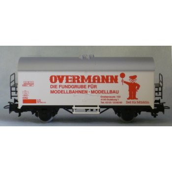 Overmann (alle Aufdrucke rot, rote Kelle!)