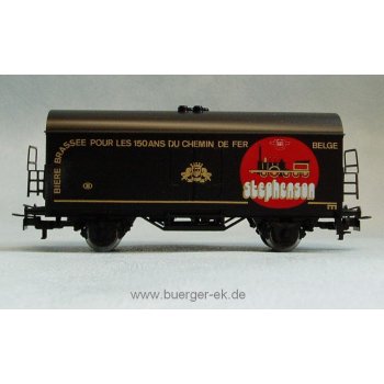 Stephenson Bier (Belgien, Wagenkasten und Dach schwarz)