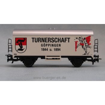 Turnerschaft Göppingen 1844 u,1894 (wechselseitige Bedruckung)