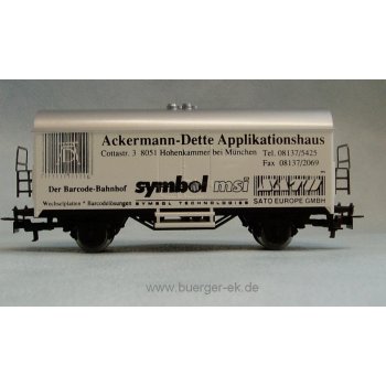 Ackermann-Dette Applikationshaus, Der Barcode-Bahnhof