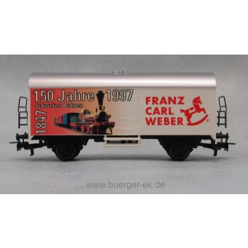 Weber Franz Carl 150 Jahre Schweizer Bahnen 1847 1997