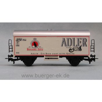Götz Adler Filstal Pils Ein Bier zieht seine Kreise!, Brauerei Götz (Wagen weiß)