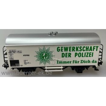 Gewerkschaft der Polizei - GdP (Wagen weiß), Aufdruck:  Immer für Dich da