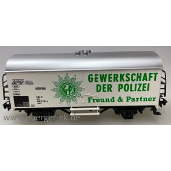 Gewerkschaft der Polizei - GdP (Wagen weiß), Aufdruck:  Freund & Partner