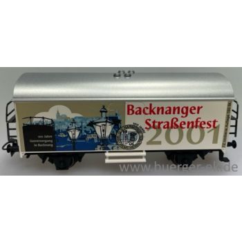 Backnanger Straßenfest 2001 - 100 Jahre Gasversorgung in Backnang