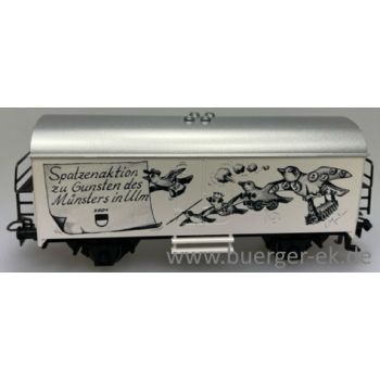 Spatzenaktion zu Gunsten des Münsters in Ulm 2004