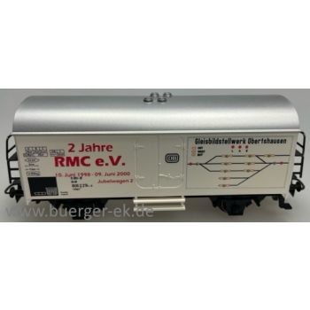 RMC Rodgauer Modellbahn Connectio e.V. 2 Jahre RMC Jubelwagen 2 wechselseitig mit Gleisbildstellwerk Obertshausen 2 Jahre RMC e.V.