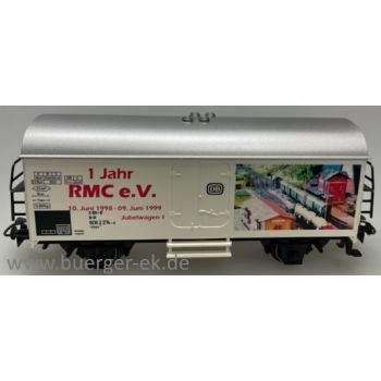 RMC Rodgauer Modellbahn Connectio e.V. 1 Jahr RMC Jubelwagen 1 wechselseitig mit 1 Jahr RMC e.V. 1998 1999