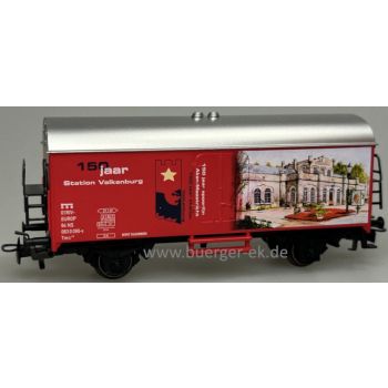 150 jaar Station Valkenburg - 150 jaar spoorlijn Aken-Maastricht, NS - Niederlande, (Längsseiten rot)