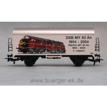 DSB MY 50 AR 1954-2004 Märklin MY 40 AR 2.udgave