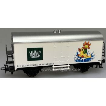 MAINAU Die Blumeninsel im Bodensee, mit bunter Entenabbildung, mit Märklin-Signet,