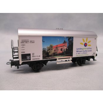 Landesgartenschau Winsen (Luhe) 2006 - Eine blühende Fantasie, Gedeckter Güterwagen, in spezieller Blechschatulle