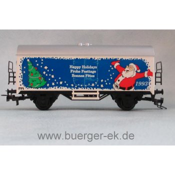 Frohe Festtage Happy Holidays 1993 (Weihnachtswagen)