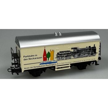 Dampfbahner Plochinen e.V. Parkbahn in den Neckarauen LGS Plochingen 1998, Verein der Damfbahner Plochingen e.V. (Wagen hellbeige), Dach mit Fehler!