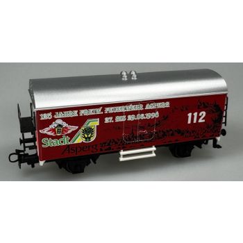 Stadt Asperg 125 Jahre Freiw. Feuerwehr Asperg 27. bis 29.06.1998 - 112. (Wagenlängsseiten rot)