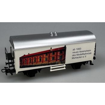 Neues Vereinsheim des Modellbahnclub Mühlacker e.V. ab 1993 wechselseitig mit ehem. Maschinen- und Kesselhaus der Königl.Württ. Staatseisenbahn