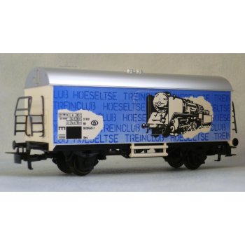 Hoeseltse Treinclub (Belgien), mit Dampflokabbildung