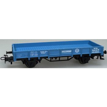 Wittmann Zahnradfabrik - Uhingen, blauer Niederbordwagen