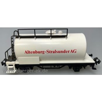 Kesselwagen, Altenburg-Stralsunder AG, cremeweiß