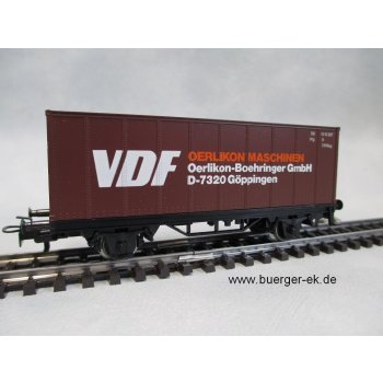 Containerwagen VDF Oerlikon Maschinen Oerlikon-Boehringer GmbH Göppingen, 2achsig
