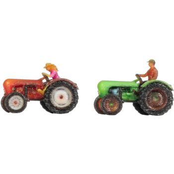 Porsche P133 Traktor, 2 Stück: 1 rot und 1 grün, 3D-Master, Spur Z