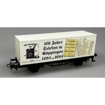 100 Jahre Telefon in Göppingen 1894 bis 1994 - Anmerkung: Die Inbetriebnahme der Telephonanstalt wird gesondert bekanntgegeben.
