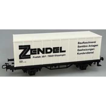 Zendel Göppingen, Bauflaschnerei Sanitäre Anlagen Gasheizungen Kundendienst, Containerwagen weiß