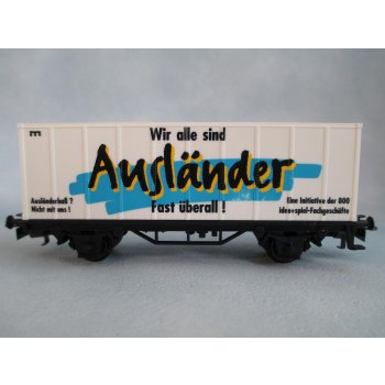 Ausländer, Ausländerhaß? Die Würde des Menschen ist unantastbar! (wechselseitige Bedruckung)