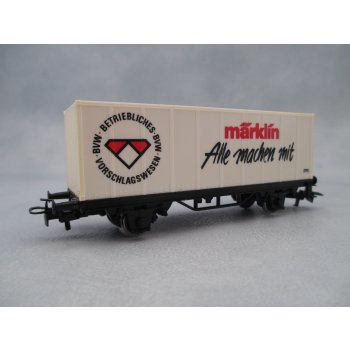 märklin Alle machen mit BVW Betriebliches Vorschlagswesen (Containerwagen)