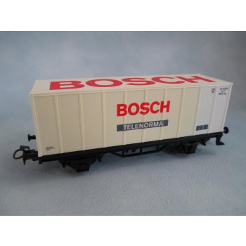 Bosch Telenorma (Wagen weiß), roter Dachaufdruck BOSCH, Heimatbahnhof Eschenbach, (Achtung: Wagen mit unterschiedlicher weißer Grundfarbe -