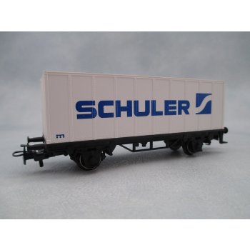 Schuler (wechselseitige Bedruckung) Forming the Future (Containerwagen)