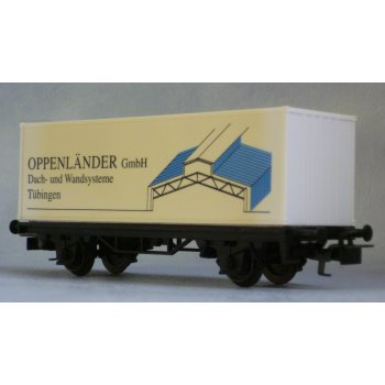 Oppenländer GmbH Dach- und Wandsysteme Tübingen (Containerwagen, glatte Seitenwände)