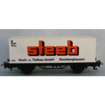 Steeb Hoch- und Tiefbau Rechberghausen (Containerwagen)