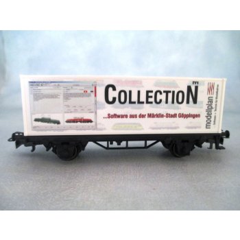 modellplan Software + Technik für Modellbahner - COLLECTION ?Software aud der Märklin-Stadt Göppingen (Containerwagen mit glatten Seitenwänden)