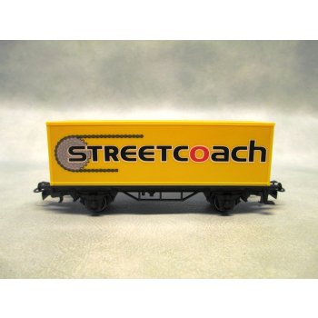 STREETCOACH (gelber Containerwagen mit glatten Seitenwänden)