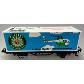 POLIZEI Baden-Württemberg - Gewerkschaft der Polizei Zukunft gestalten! Landesdelegiertentag 3.bis 5.Dezember 1996 Freiburg, mit Hubschrauberabbildung