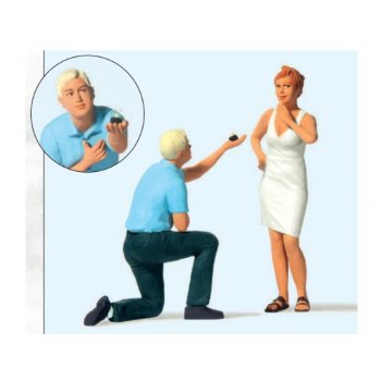 Heiratsantrag mit Ring