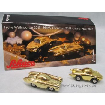 Frohe Weihnachten 2013, Set Firebird II & FX Atmos, goldfarben !, piccolo