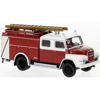 MAN 450 HA, TLF 16 Feuerwehr Hessen, rot/weiß, Baujahr 1960