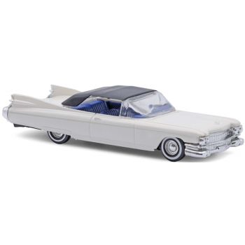 Cadillac Eldorado Cabrio geschlossen, weiß/schwarz, Baujahr 1959