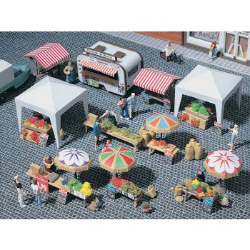 Wochenmarkt (versch.Stände usw...)