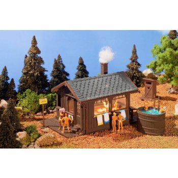 Sauna mit Zubehör, Bausatz