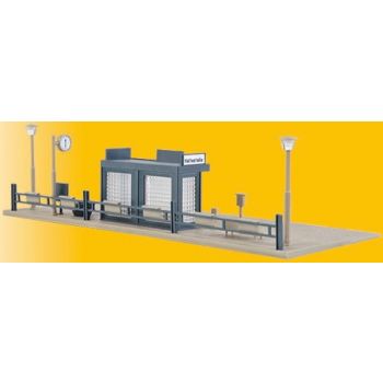 Bushaltestelle mit LED-Beleuchtung, Funktionsbausatz