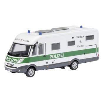 Hymermobil B-Klasse SL, Mobile Polizeiwache, weiß/grün