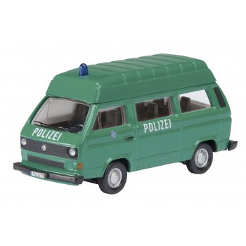 VW T3 Bus Hochdach, Polizei, grün