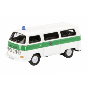 VW T2a Bus, POLIZEI Führt, Bayern, weiß/grün