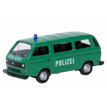 VW T3 Bus, POLIZEI, grün