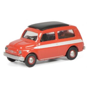 Fiat 500 Giardiniera, rot